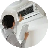 エアコンの点検・修理のイメージ