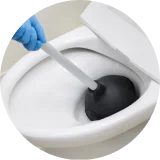 トイレの詰まりのイメージ